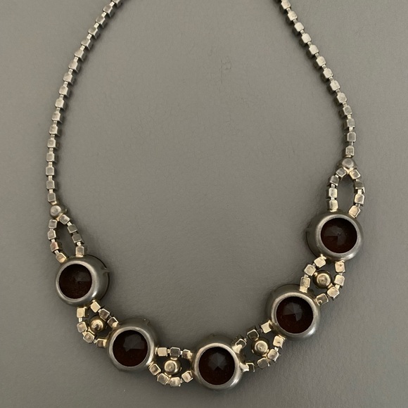Vintage Rhinestone Necklace - Picture 6 of 9